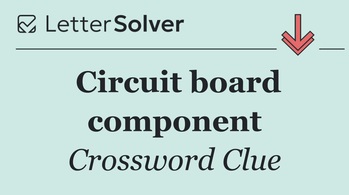 Circuit board component