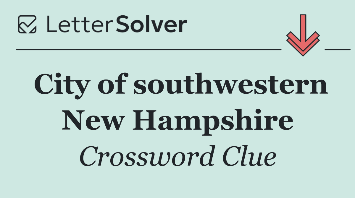 City of southwestern New Hampshire