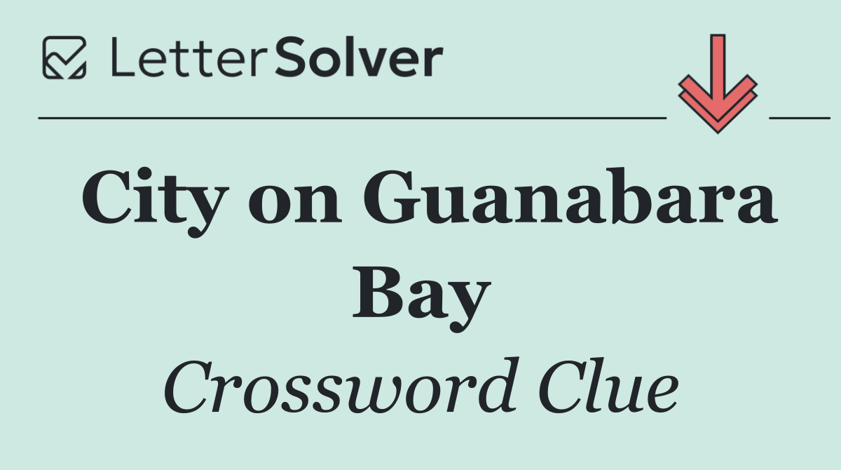 City on Guanabara Bay