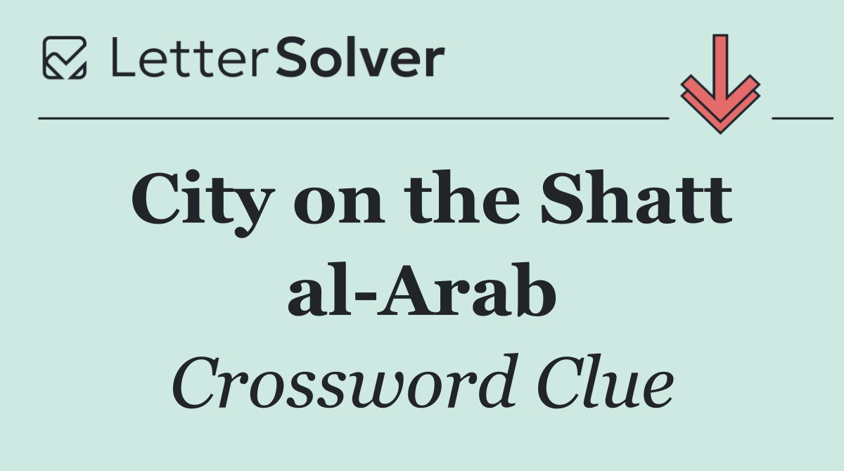 City on the Shatt al Arab