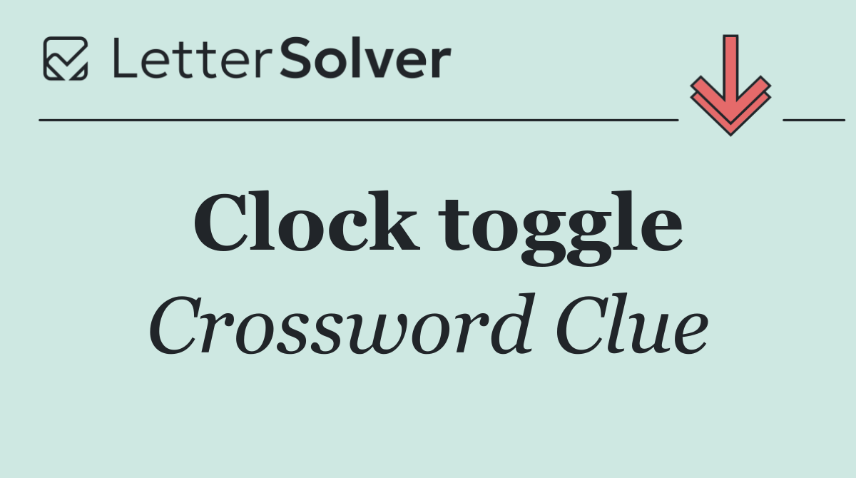 Clock toggle