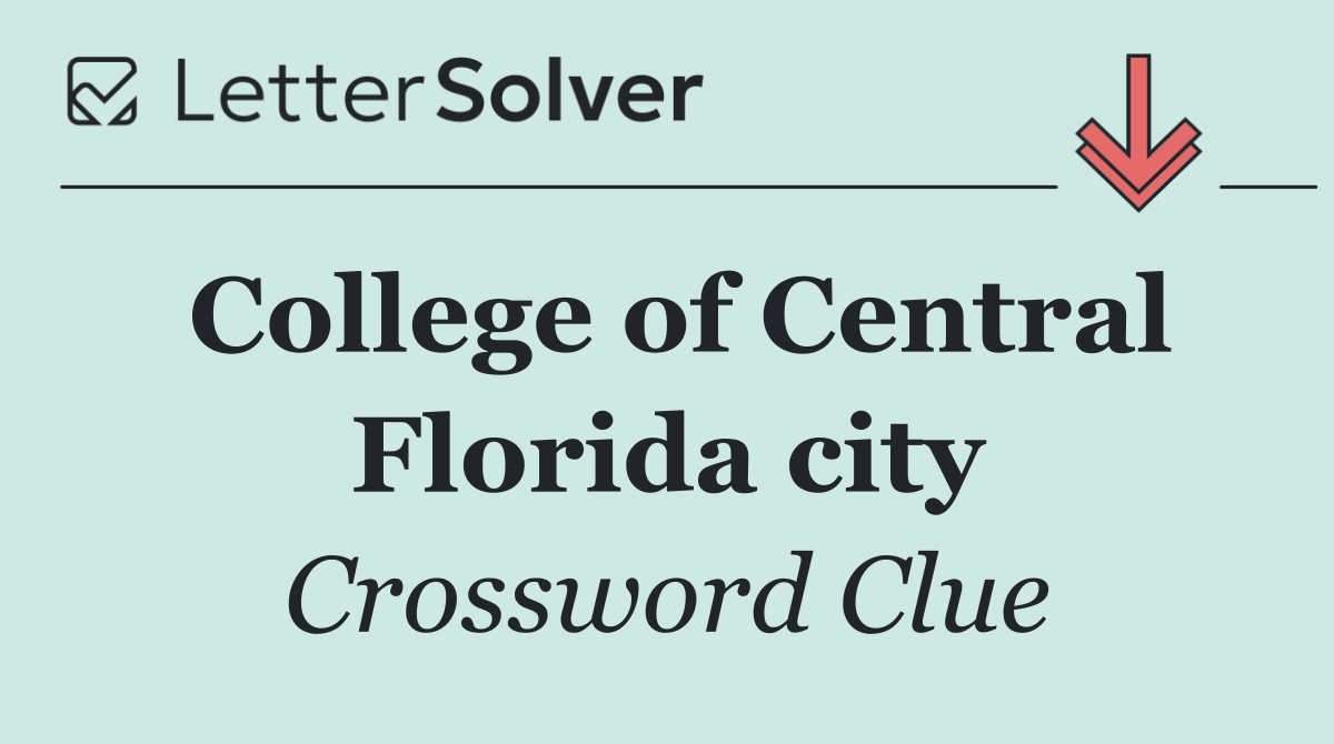 College of Central Florida city