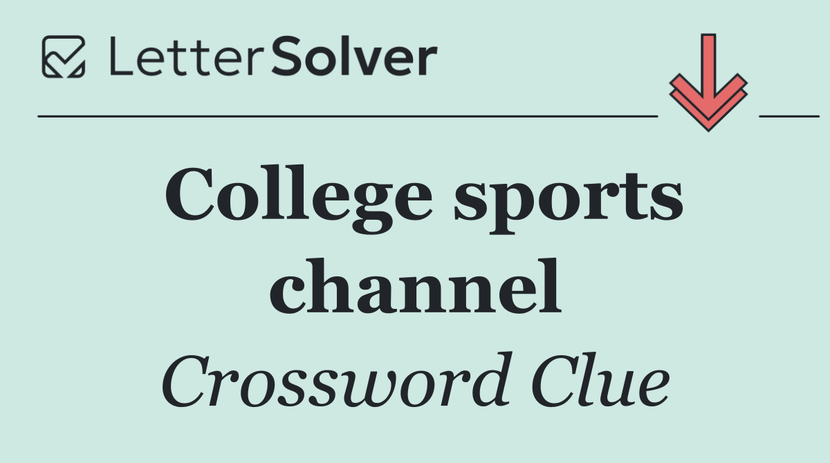 College sports channel