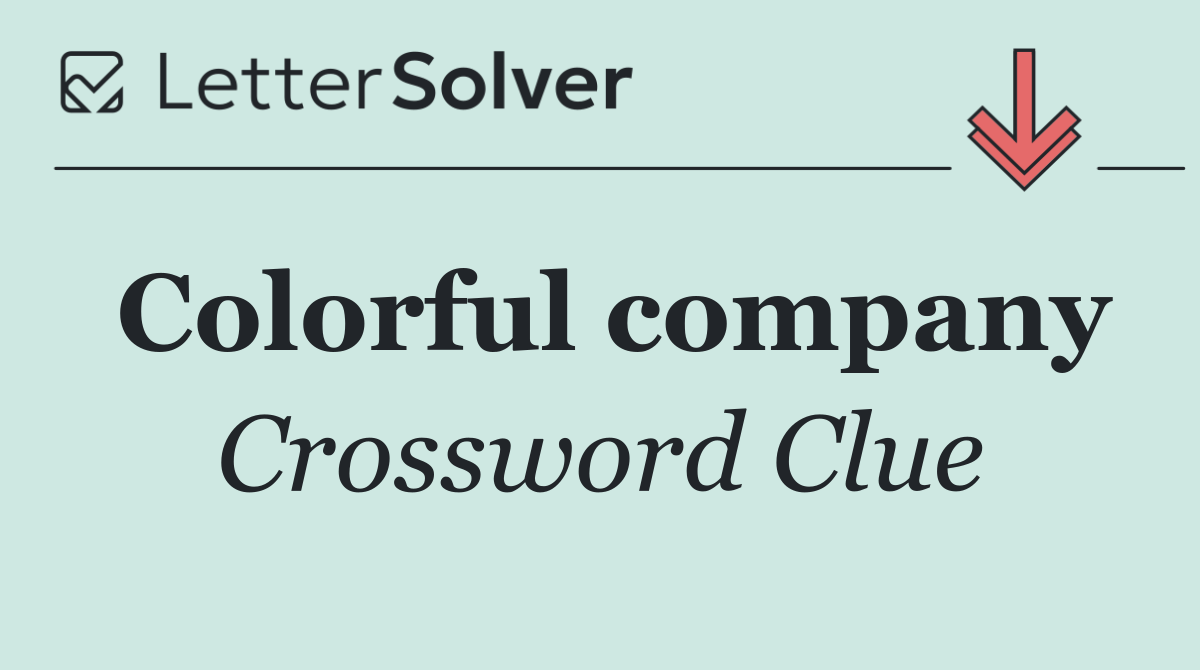 Colorful company