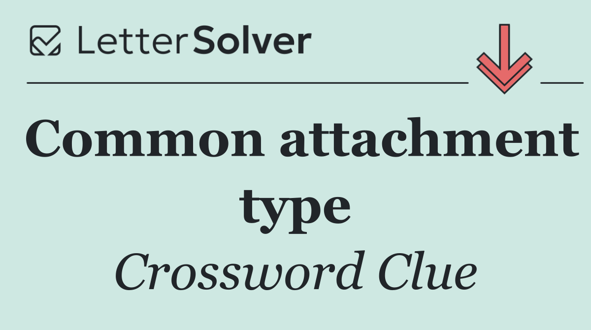 Common attachment type