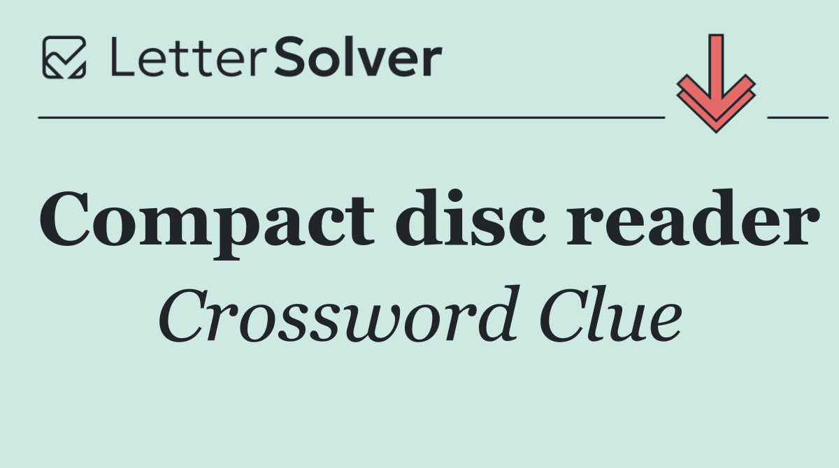 Compact disc reader