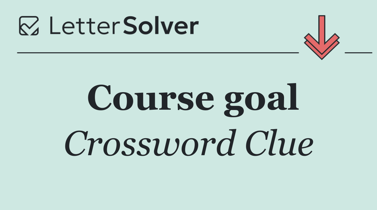 Course goal