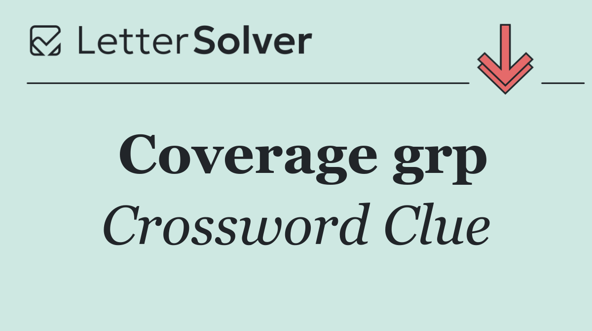 Coverage grp