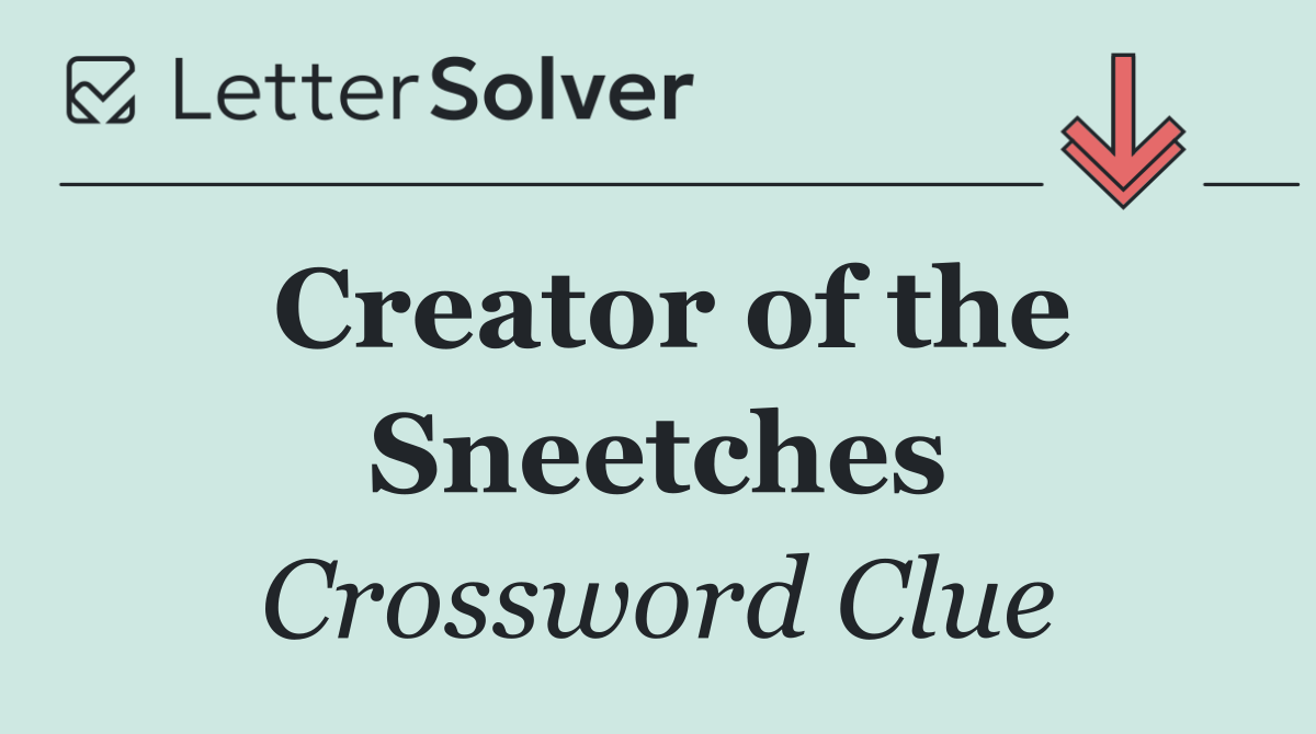 Creator of the Sneetches