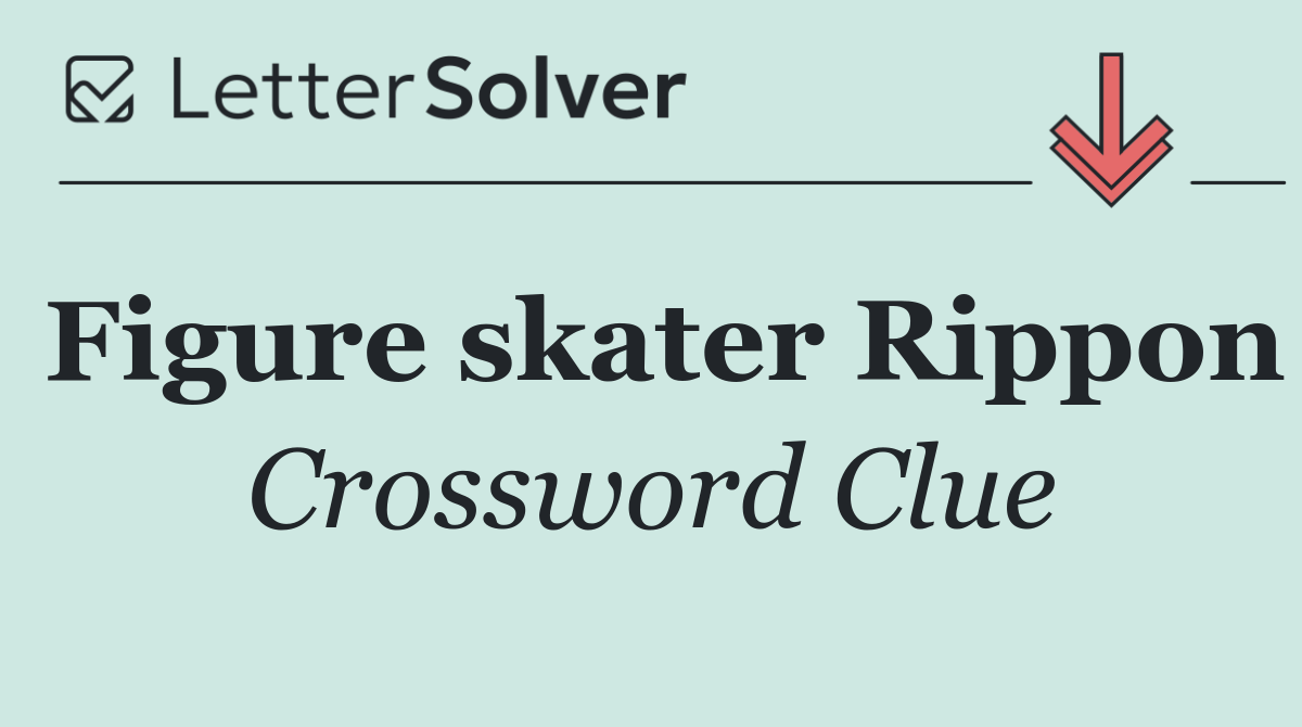 Figure skater Rippon
