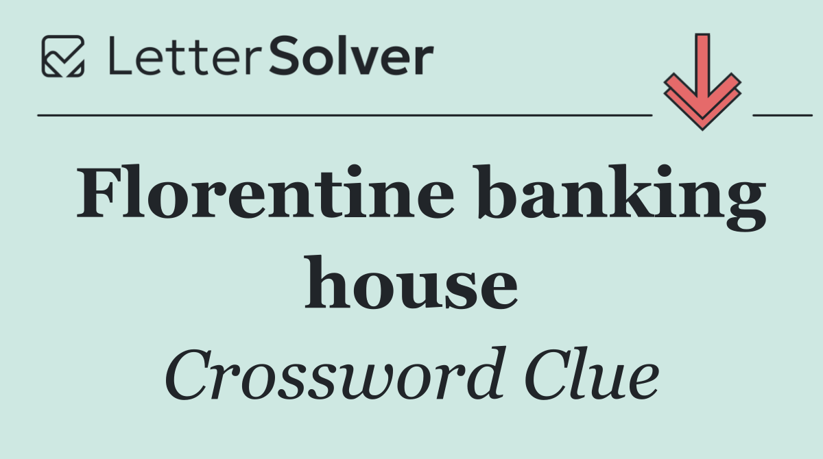Florentine banking house