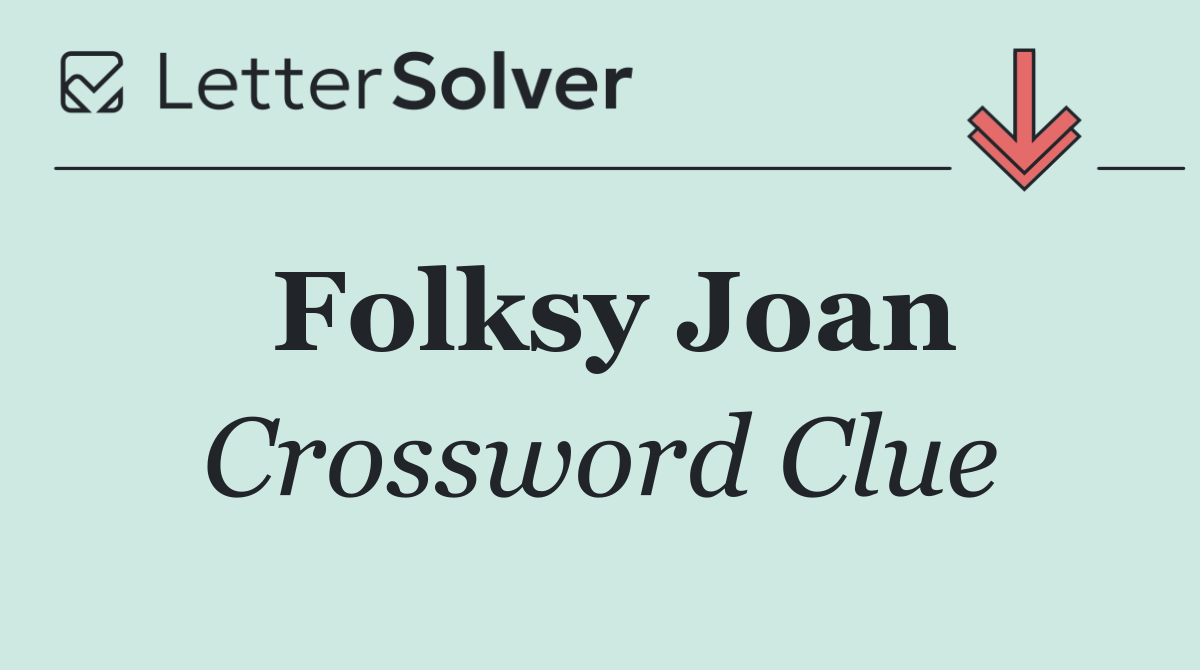 Folksy Joan