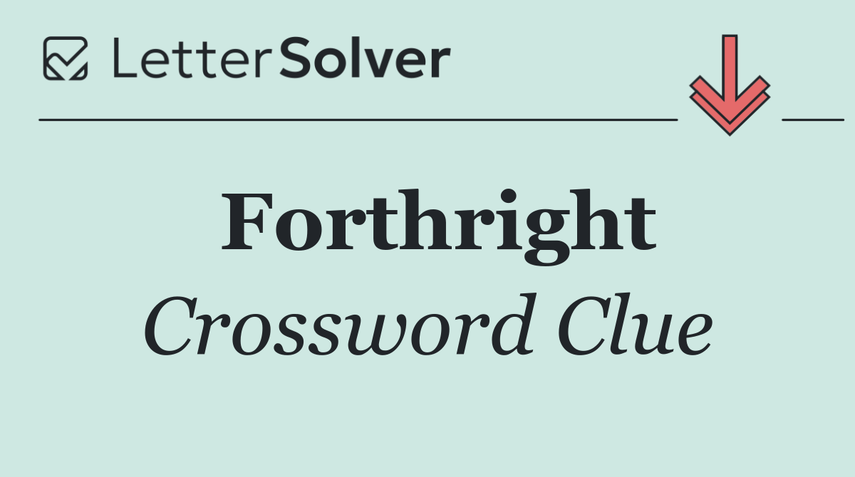 Forthright