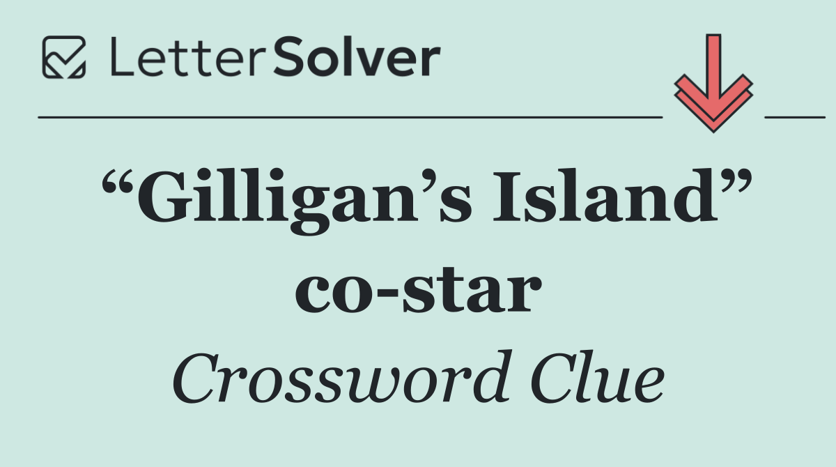 “Gilligan’s Island” co star