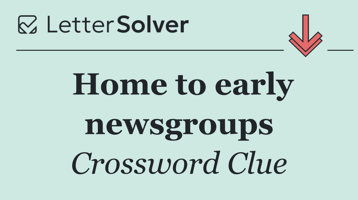 Home to early newsgroups