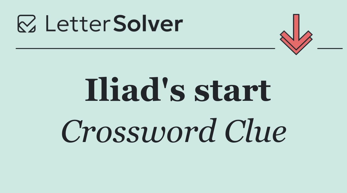 Iliad's start