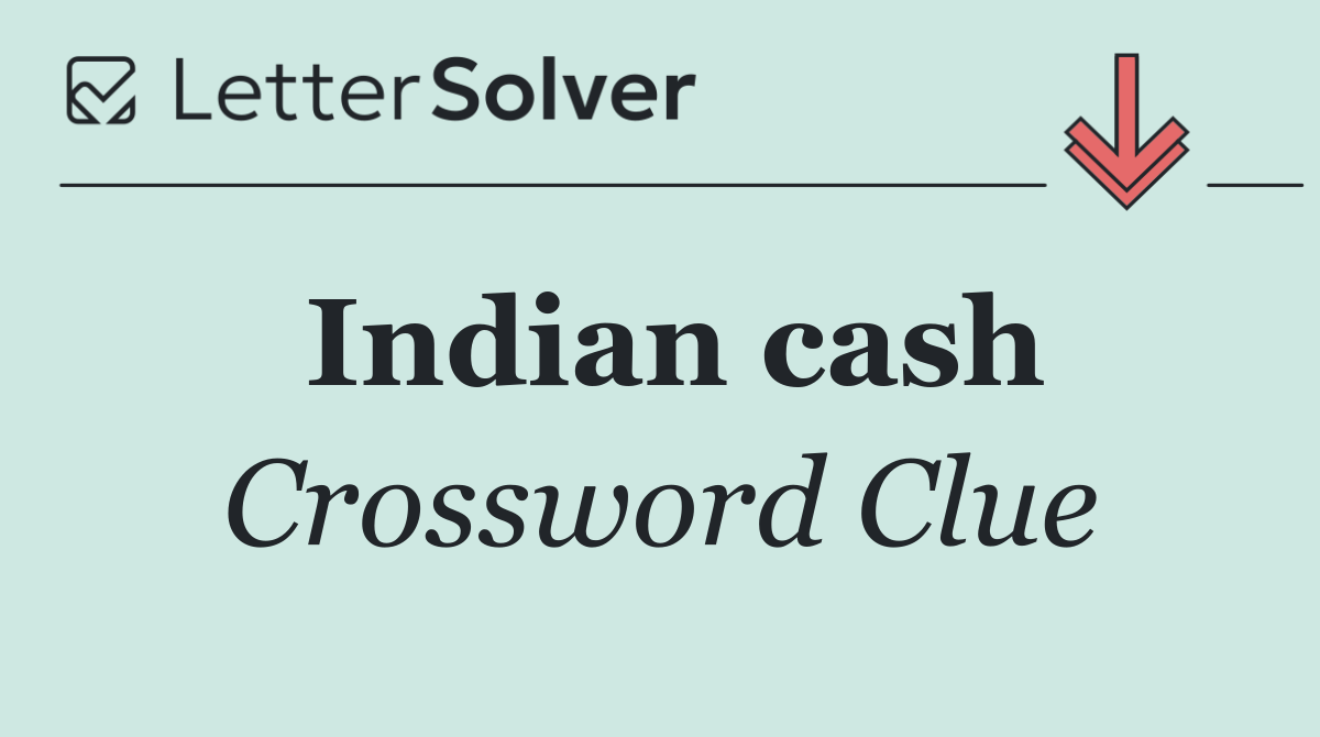 Indian cash