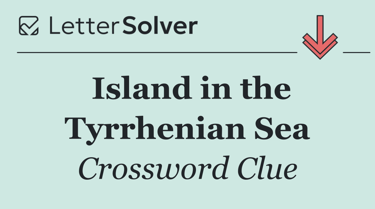 Island in the Tyrrhenian Sea