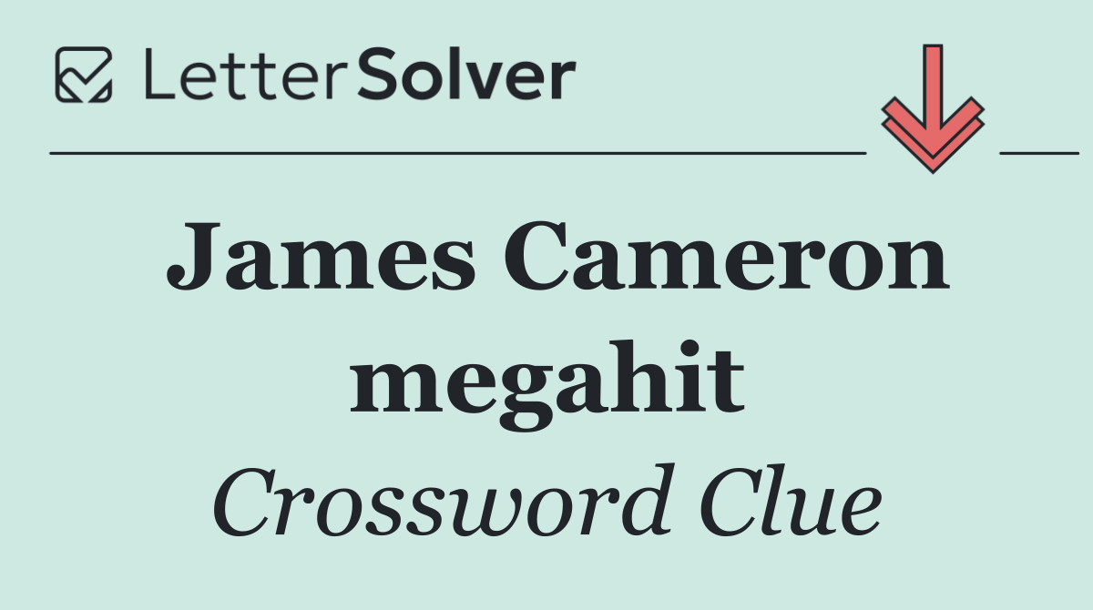 James Cameron megahit