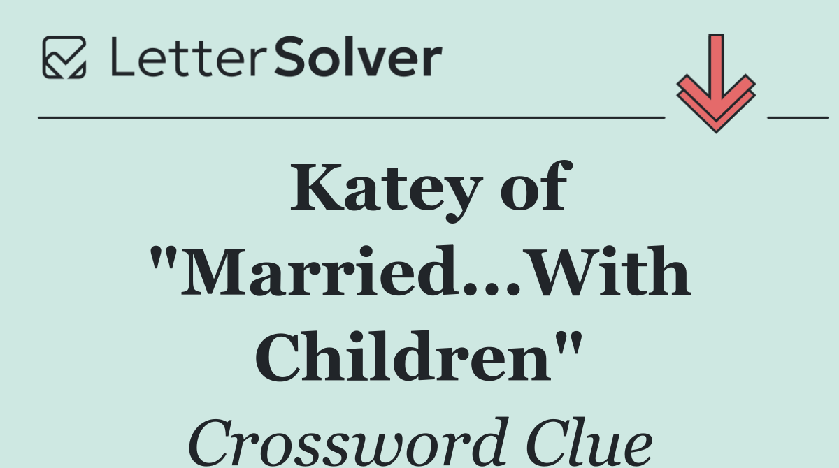 Katey of "Married...With Children"