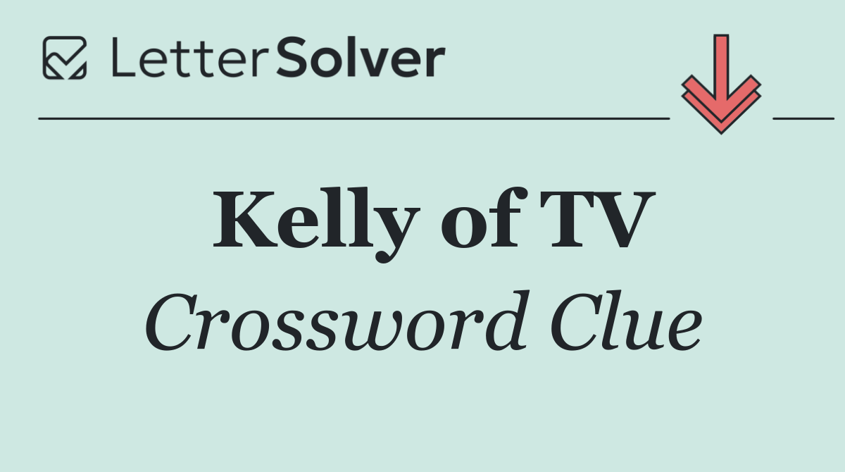Kelly of TV