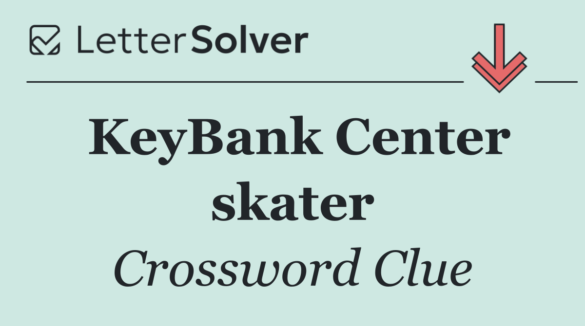 KeyBank Center skater