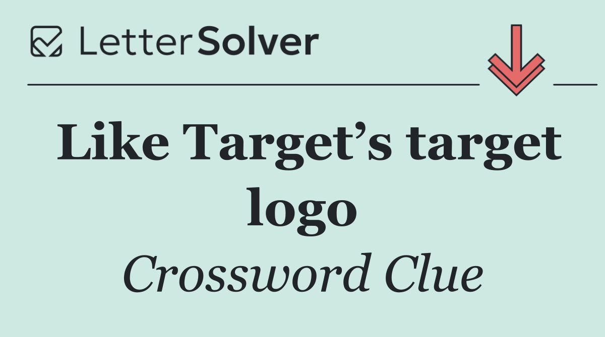Like Target’s target logo