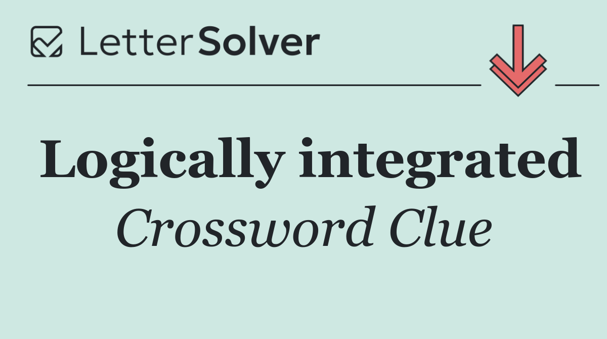 Logically integrated