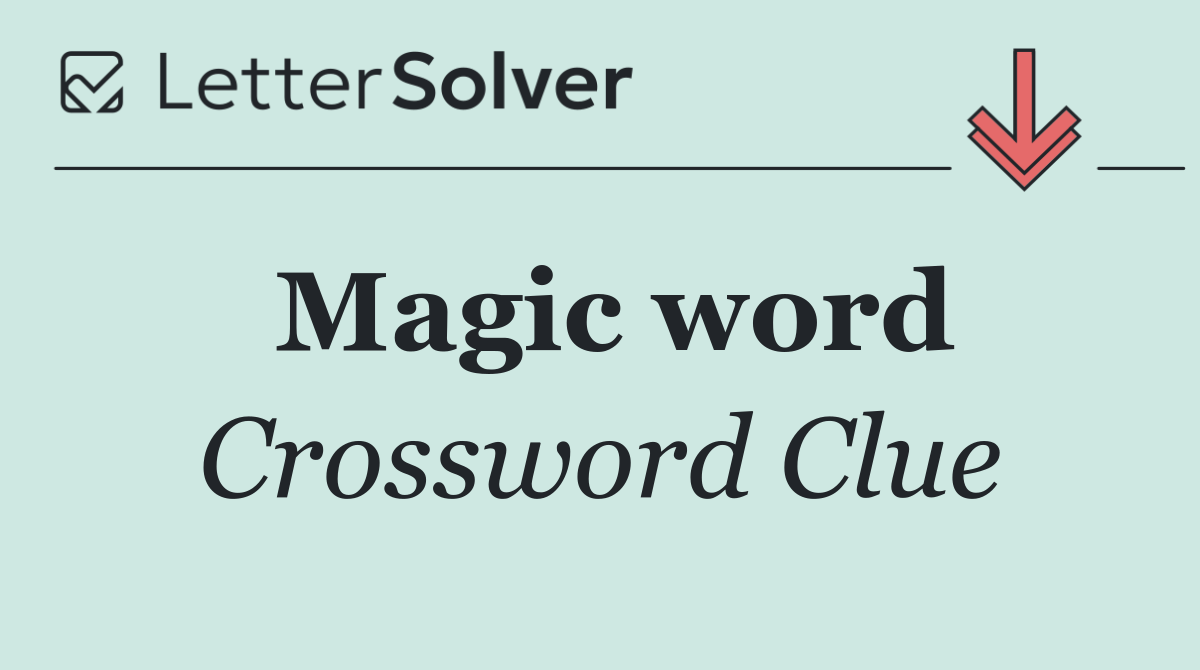 Magic word