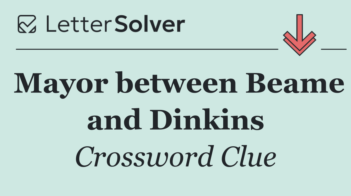 Mayor between Beame and Dinkins