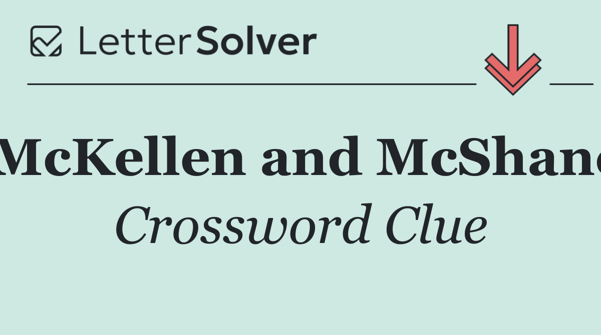 McKellen and McShane