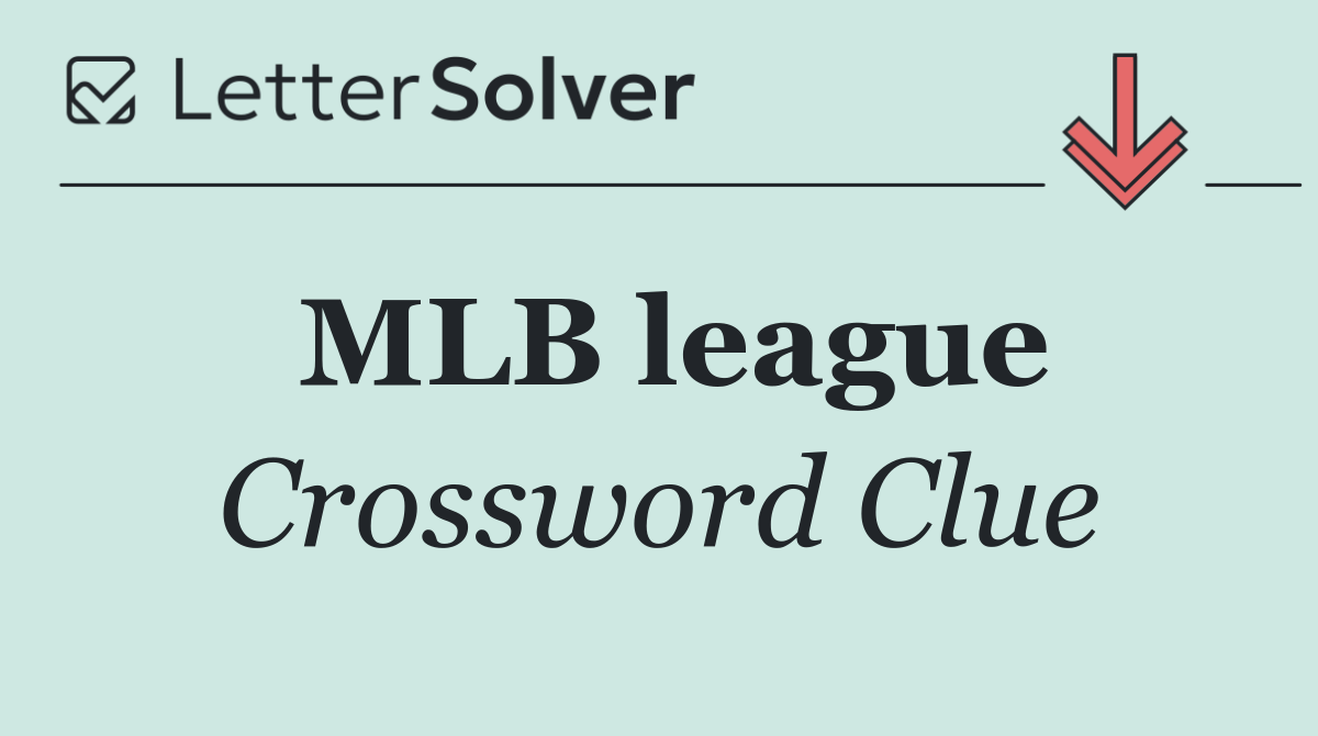 MLB league
