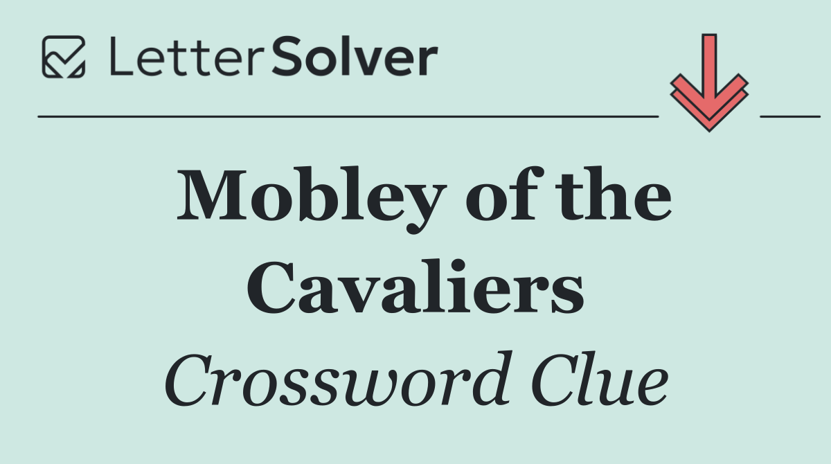 Mobley of the Cavaliers
