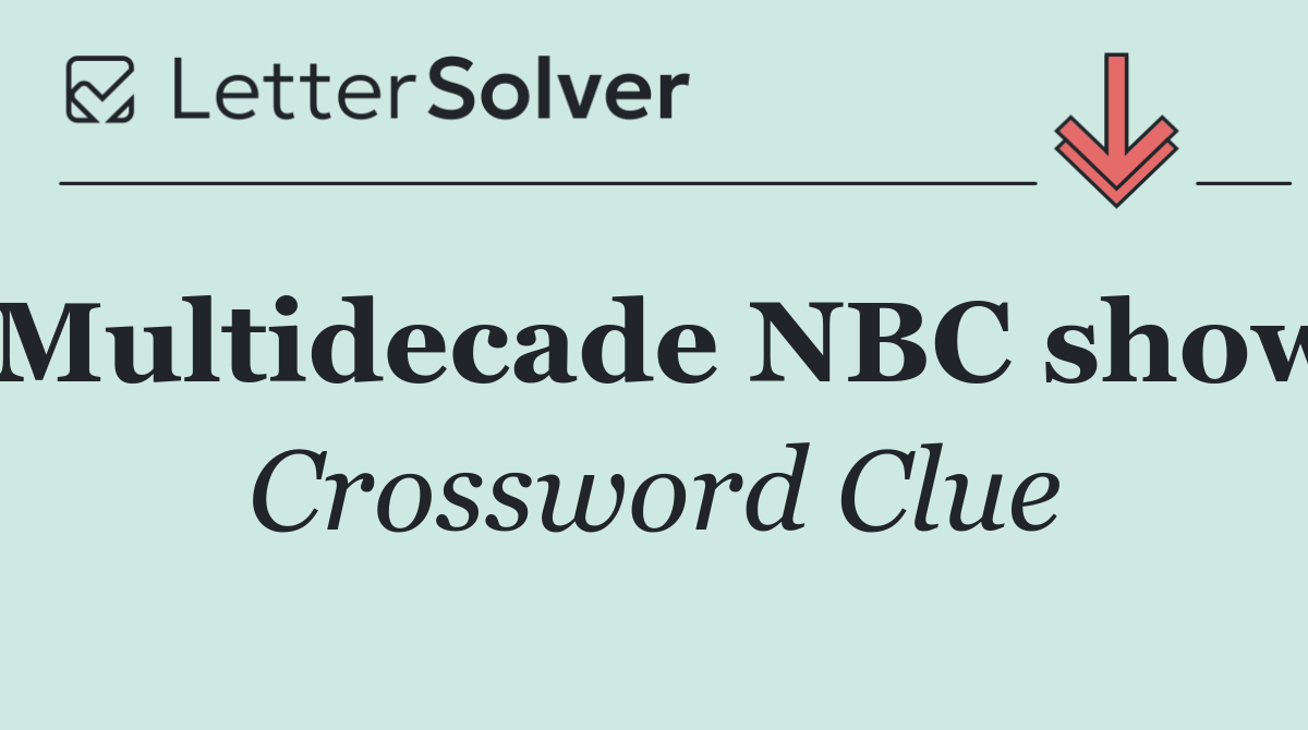 Multidecade NBC show