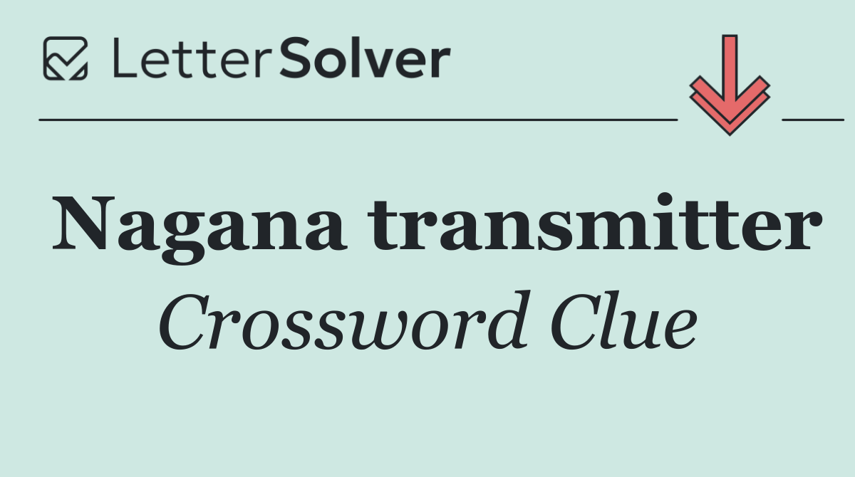 Nagana transmitter
