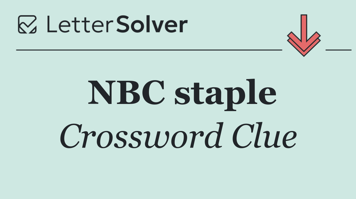 NBC staple