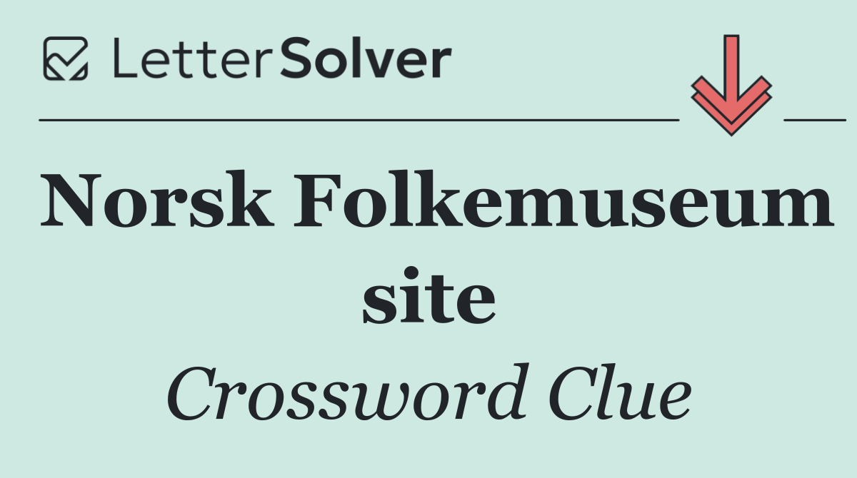 Norsk Folkemuseum site