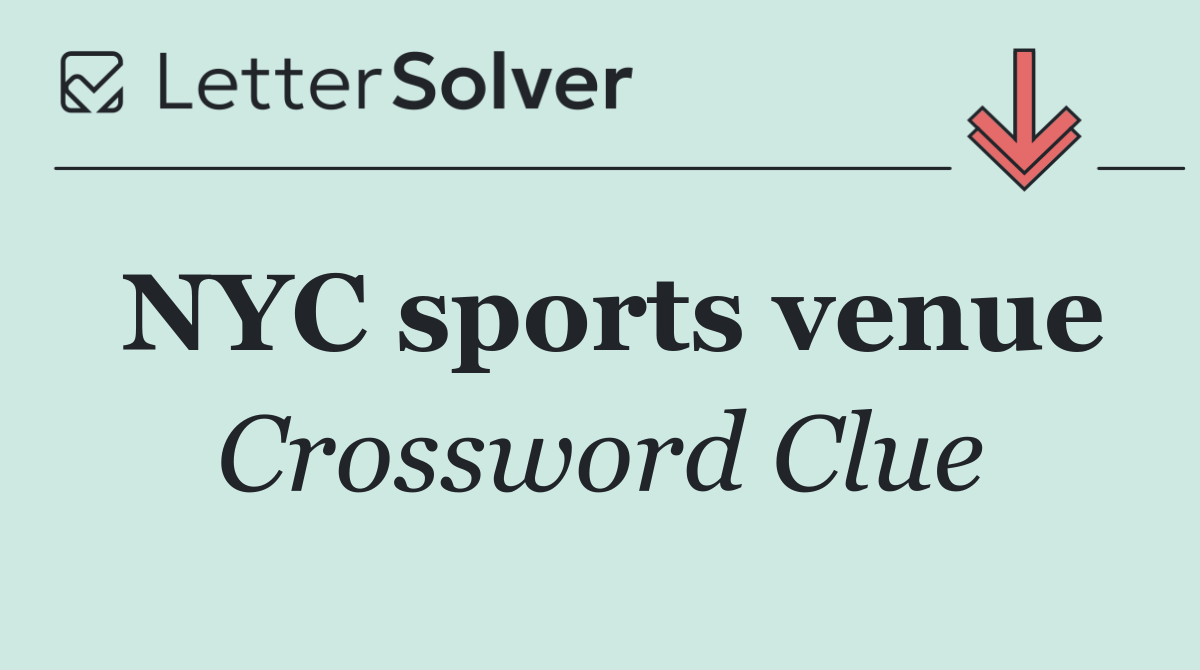 NYC sports venue
