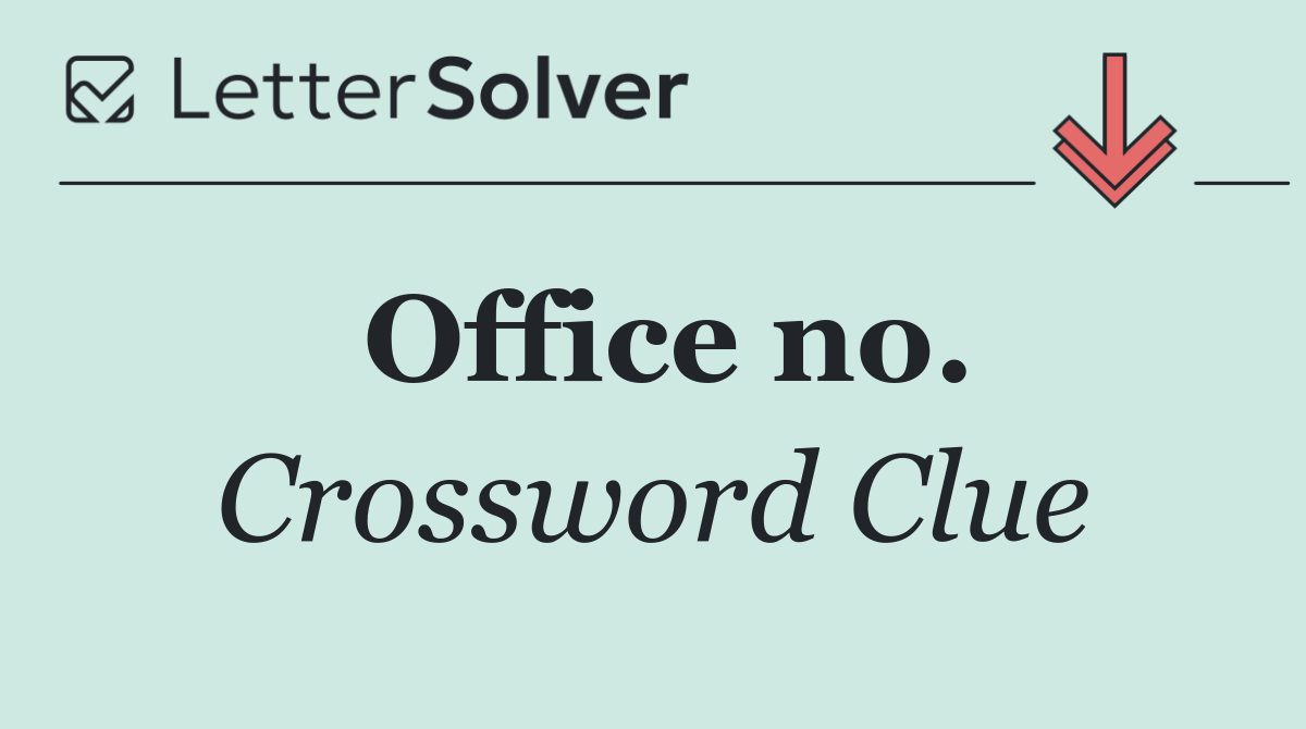 Office no.