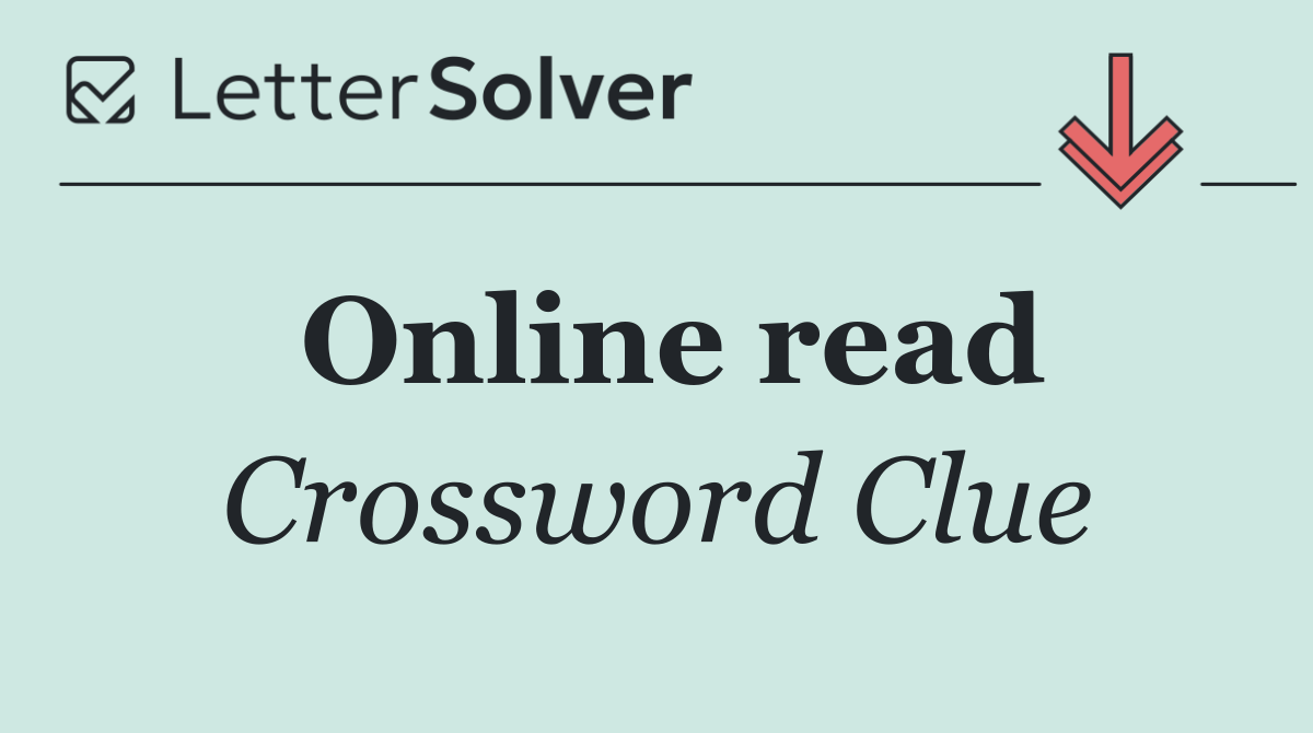 Online read
