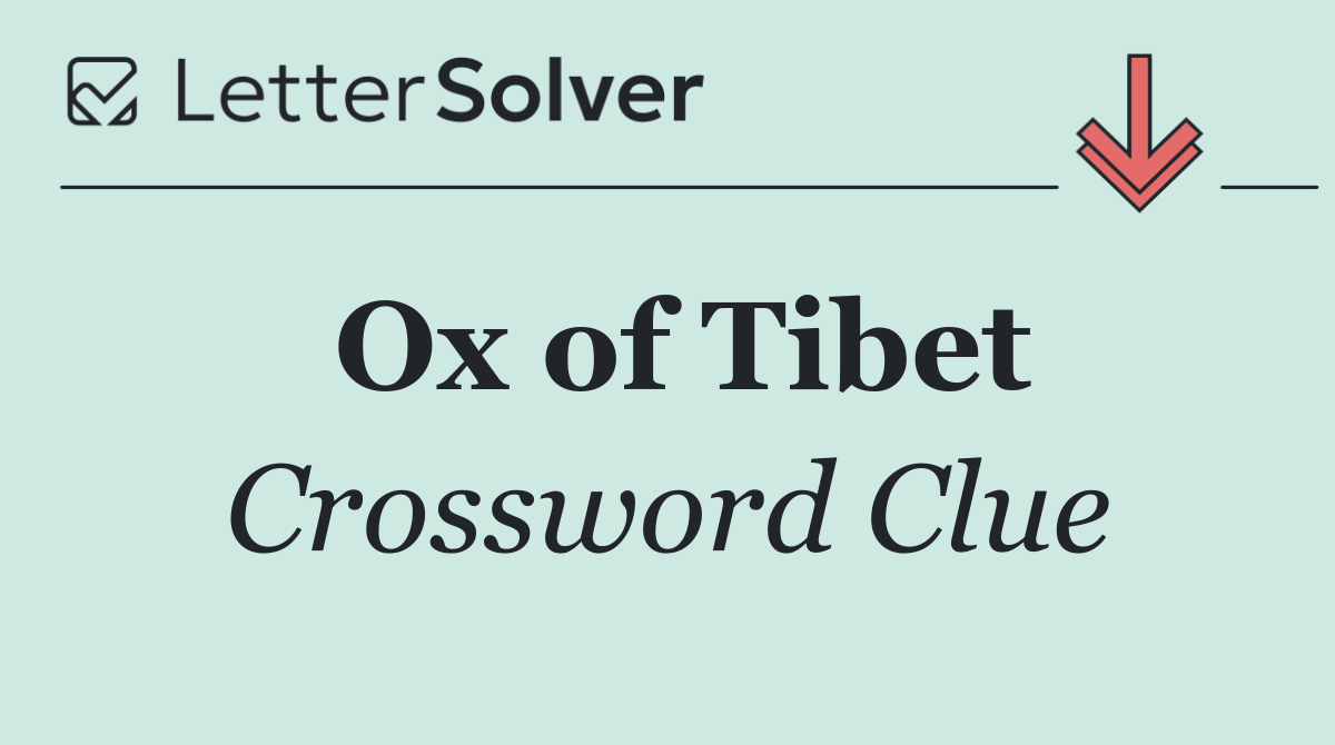 Ox of Tibet