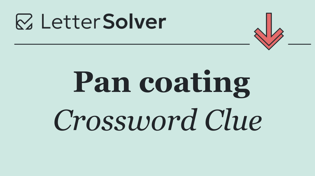 Pan coating