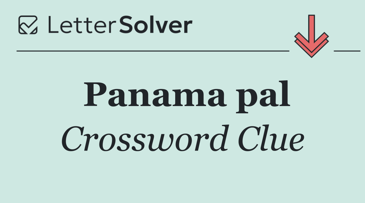 Panama pal