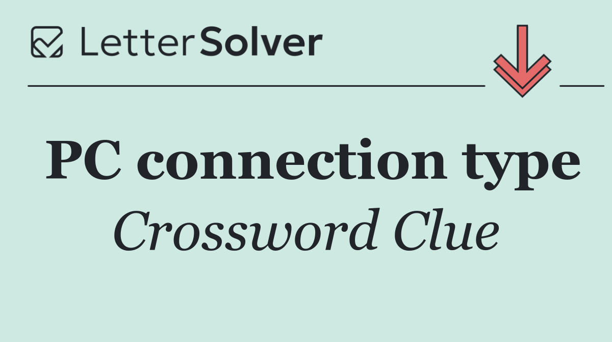 PC connection type