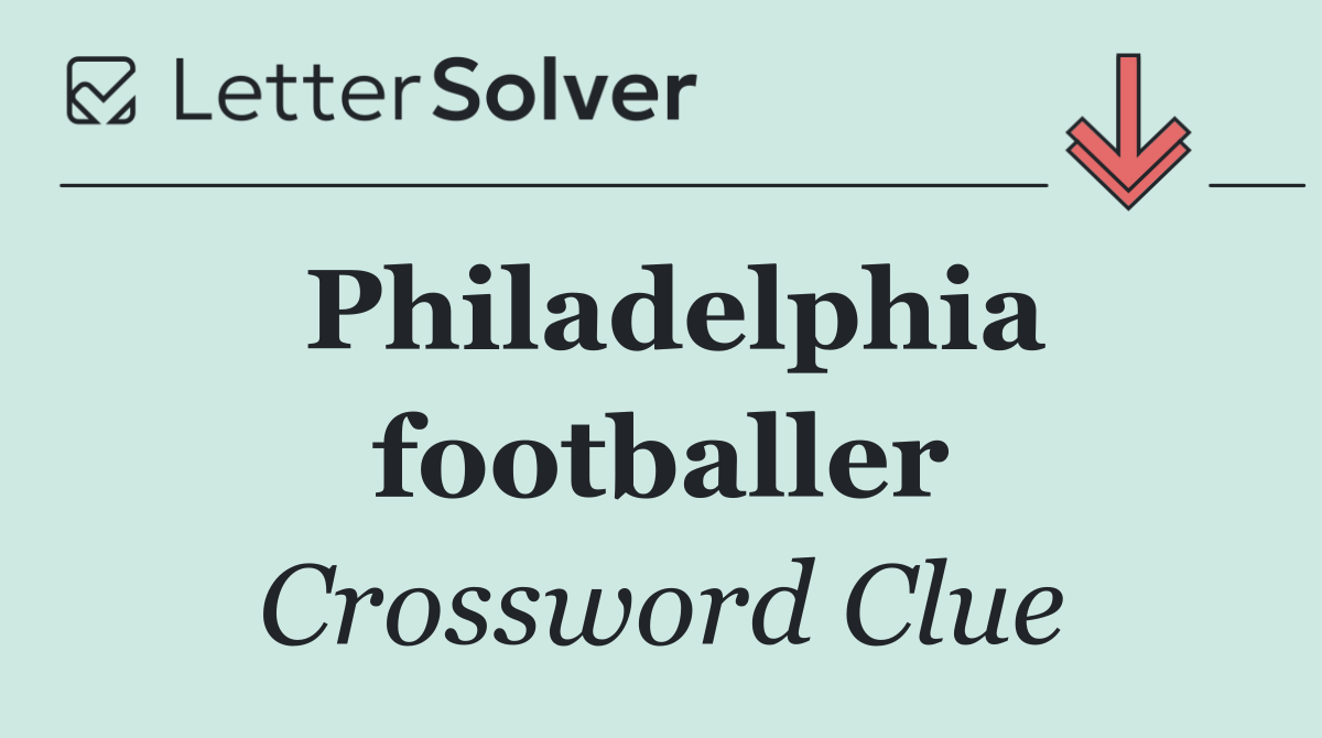 Philadelphia footballer