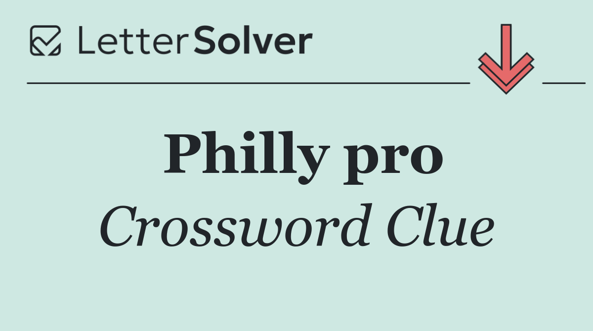 Philly pro