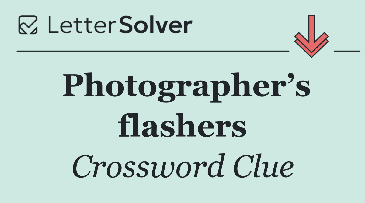 Photographer’s flashers