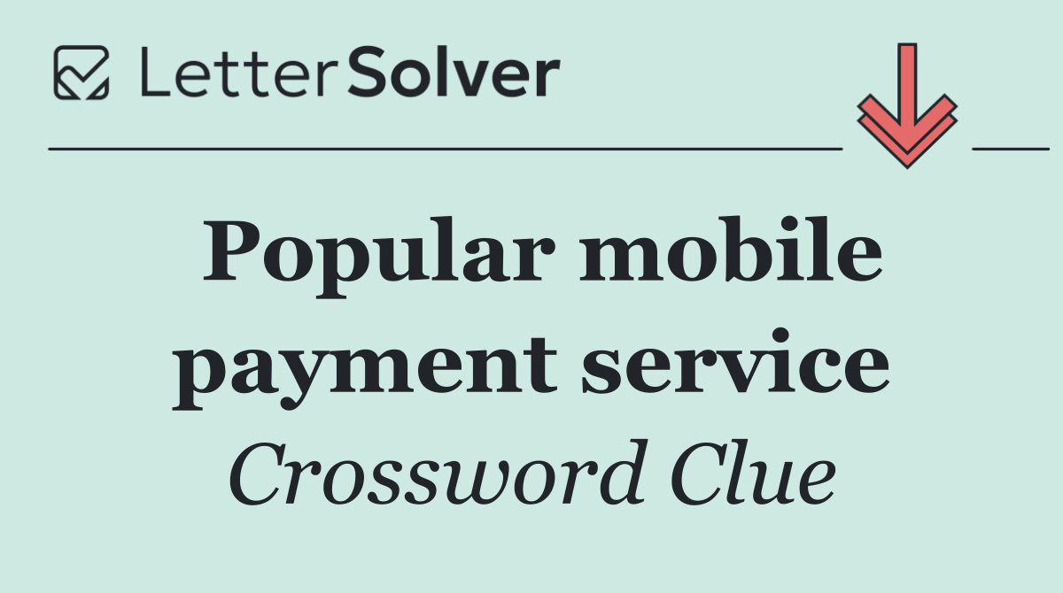 Popular mobile payment service