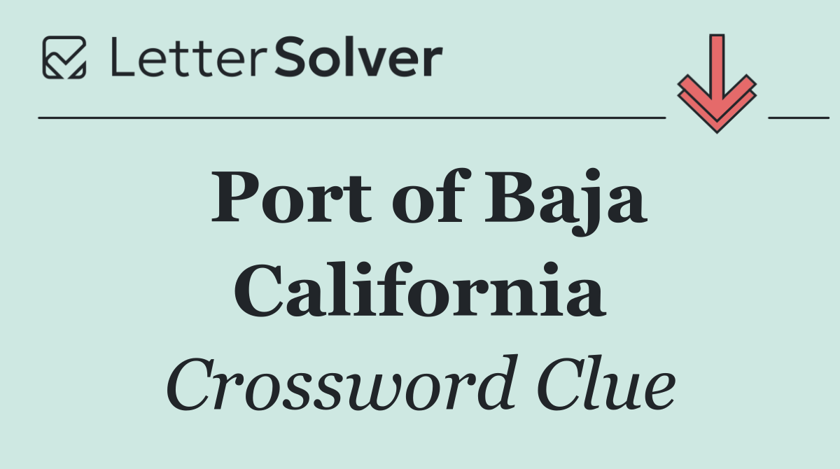Port of Baja California