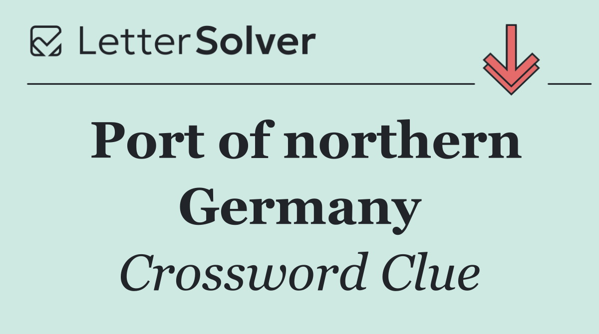 Port of northern Germany
